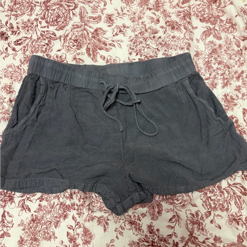 Raya Sun Women's High Waist Gray Shorts
